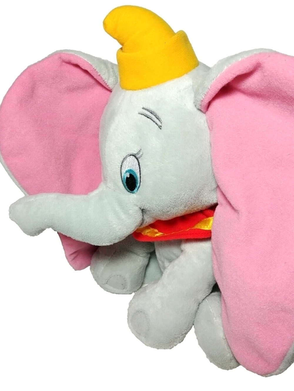 Disney Plush Dumbo the Flying Elephant Kohls Cares Stuffed Animal Toy 12" 2014 - Picture 3 of 10